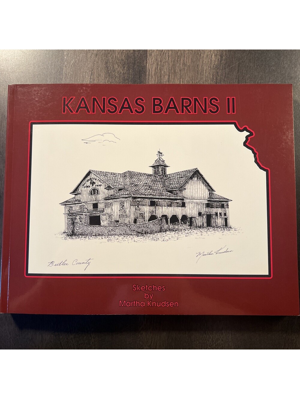 Kansas Barns II - Sketches- SIGNED by Martha Knudsen